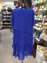Load image into Gallery viewer, V241- Sicily Tiered Dress- Cobalt Blue- Via Veneto