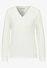Load image into Gallery viewer, 321944- Off White Chiffon Blouse - Street One