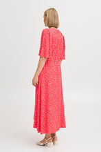 Load image into Gallery viewer, 5414 - Dress with Button Detail - Pink - Fransa