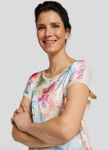 Load image into Gallery viewer, 124364 - Floral Printed T-shirt - Rabe