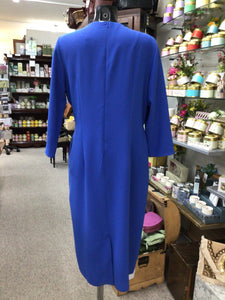 V231 Sonia Dress Cobalt- Via Veneto
