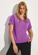 Load image into Gallery viewer, 302782 - V-Neck short sleeve sweatshirt- Cecil