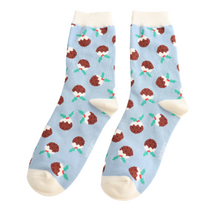 Load image into Gallery viewer, Miss Sparrow Christmas Socks