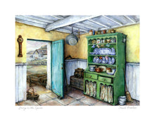 Load image into Gallery viewer, Bring In The Spuds Small White Frame Art