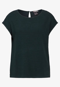 321951- Hunter Green T-shirt - Street One