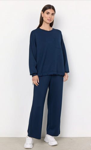 Banu Tracksuit Bottoms - Navy - Soyaconcept