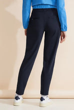 Load image into Gallery viewer, 377352- Navy Cargo Pants - Street One