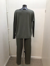 Load image into Gallery viewer, 25288 - Brush Stroke Print Top - Army Green - Naya