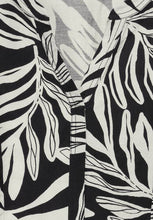 Load image into Gallery viewer, 143867- Black Print Linen Dress - Cecil