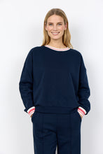 Load image into Gallery viewer, Angelin Navy Sweatshirt - Soya Concept