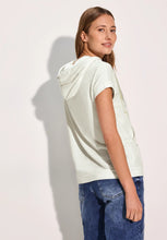 Load image into Gallery viewer, 33474 Happy Print Hoody - vanilla white - Cecil