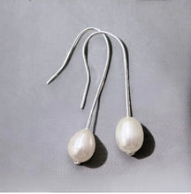 Load image into Gallery viewer, “Girl With a Pearl” Earrings - Yvonne Bolger Jewellery