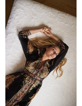 Load image into Gallery viewer, LA1552CH Molly Bracken Black Pierra Printed Shirt Dress