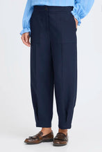 Load image into Gallery viewer, Navy Barrel Pants - Fransa