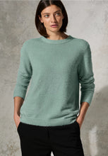 Load image into Gallery viewer, 303033- Glaced Green Featheryarn Roundneck Jumper - Cecil