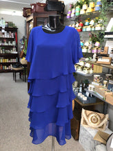 Load image into Gallery viewer, V241- Sicily Tiered Dress- Cobalt Blue- Via Veneto