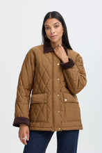 Load image into Gallery viewer, Quilted Brown Jacket - b.young