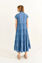 Load image into Gallery viewer, 414- Denim Smock Dress - Molly Bracken