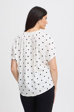 Load image into Gallery viewer, 3491- Polka Dot Blouse - Fransa