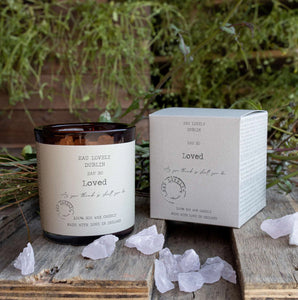 Eau So Loved Candle - Eau Lovely Dublin