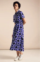 Load image into Gallery viewer, 144074 - Blue Print Shirt Dress - Street One