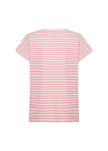 Load image into Gallery viewer, Pink Stripe Short Sleeve T-Shirt - Soya Concept