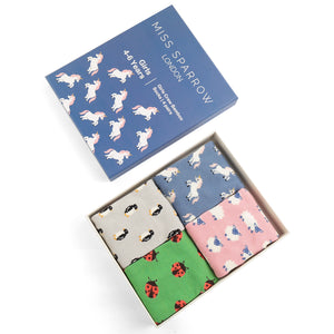 Kids Sock Gift Set - 4 Pack