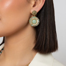 Load image into Gallery viewer, Amazon Stone Statement Earings - Knight &amp; Day