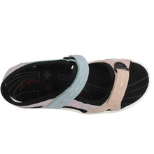 Load image into Gallery viewer, Blue &amp; Mauve Sandal - Rieker