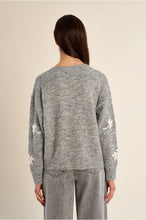 Load image into Gallery viewer, Ash Grey Knitted Cardigan - Molly Bracken