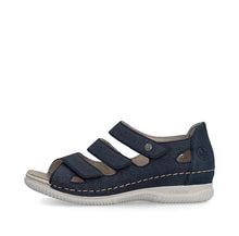 Load image into Gallery viewer, Navy Sandal - Rieker