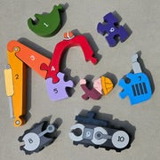 Load image into Gallery viewer, Number Digger  - Alphabet Jigsaw