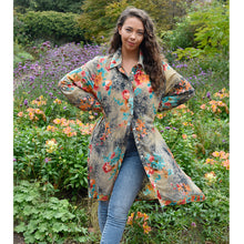 Load image into Gallery viewer, NSDQ728- Luna Floral Shirt Dress - Powell Craft