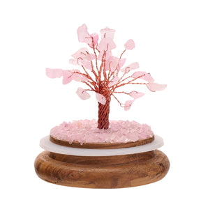 3390 - Gemstone Tree Rose Quartz - Widdop