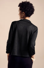 Load image into Gallery viewer, 321658 - Linen Look Jacket- Black -Street One