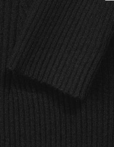 302593 - Black Polo Neck Jumper - Street One