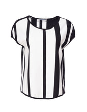 Load image into Gallery viewer, 369 Stripped Round Neck Top - Naya