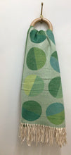 Load image into Gallery viewer, Green Circle Scarf - Zelly