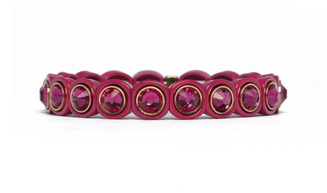 2043402 - Pink Gemstone Bracelets - Zelly