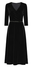 Load image into Gallery viewer, 78732- Midnight Velvet Dress- Tia