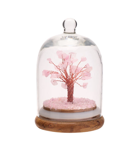 3390 - Gemstone Tree Rose Quartz - Widdop