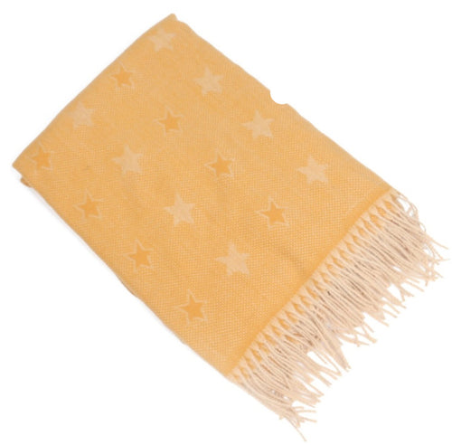 8000213 - Mustard Star Throw - Zelly