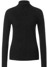 Load image into Gallery viewer, 302593 - Black Polo Neck Jumper - Street One