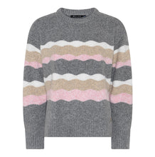 Load image into Gallery viewer, Grey &amp; Rose Jumper - Micha