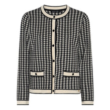 Load image into Gallery viewer, Black &amp; Off White Cardigan - Micha