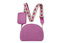 Load image into Gallery viewer, GZ9007- Croc Fabric Crossbody Bag