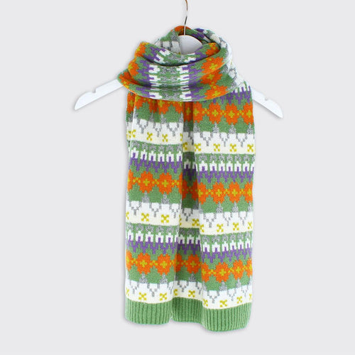 04795 - Carla Scarf - Green - Forever England