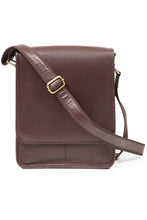 Load image into Gallery viewer, Tk10648-Brown Leather Messenger Bag- Tinnakeenly
