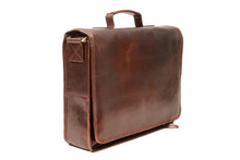 Load image into Gallery viewer, TK192BRN - Large Satchel Bag - Brown - Tinnakeenly Leathers