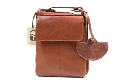 TK10649- Pup Hand Bag- Tan - Tinnakeenly Leathers